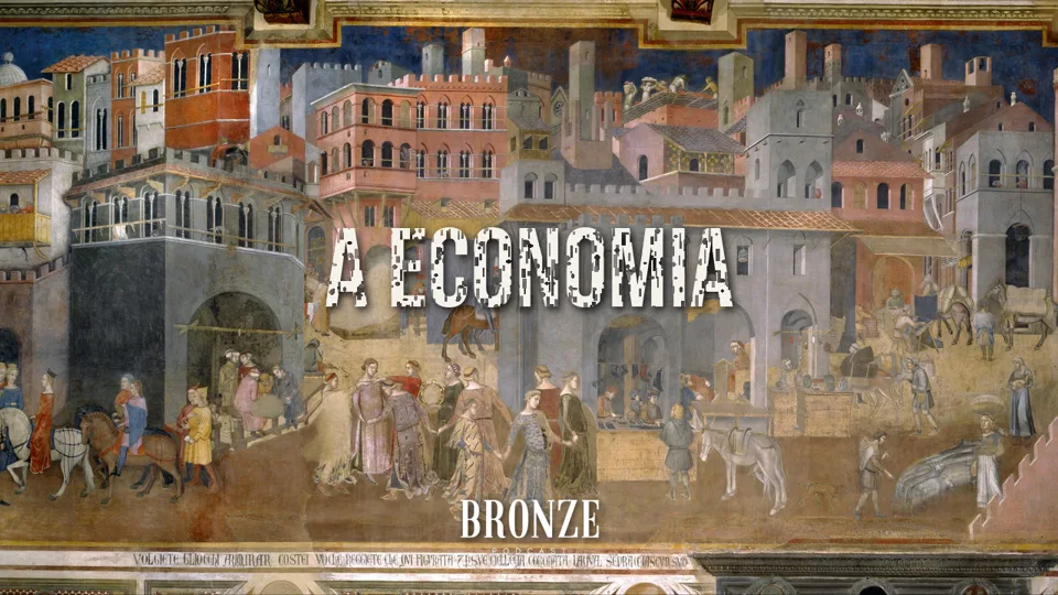 Capa de A Doutrina Social da Igreja e a Ordem Económica